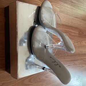 Cinderella clear heels